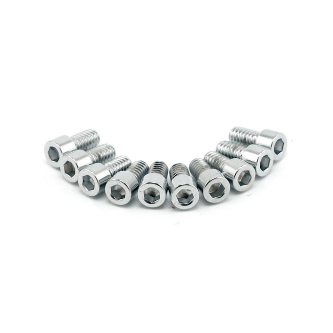 Colony 1/4-20 X 1/2 Allen Bolts Polished Chrome