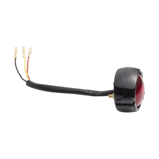Motone, Eldorado Led Taillight. Black, No Bracket. Ece