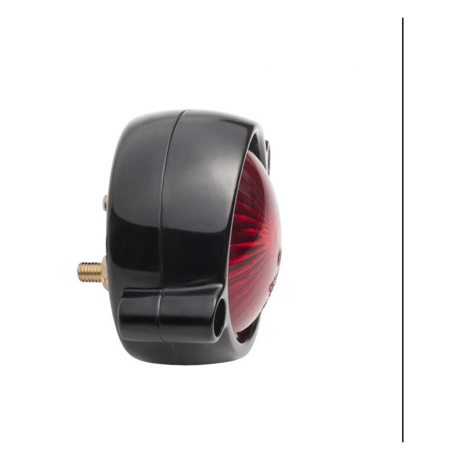 Motone, Eldorado Led Taillight. Black, No Bracket. Ece