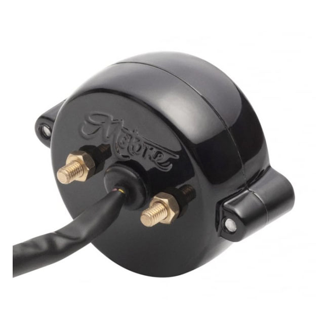 Motone, Eldorado Led Taillight. Black, No Bracket. Ece