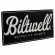 Biltwell Script shop sign black/aluminum 23.5 x 10 (596.9mm x 254mm) I Biltwell Script shop sign black/aluminum 23.5 x 10 (596.9mm x 254mm) I