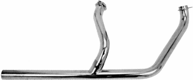 Avgassystem 2-1 originaltyp FLH 70-84 m. kick & el-start, Paughco