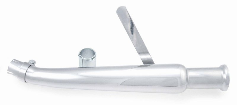 Trumpet MCM upsweep muffler 50 cm long, left side, 45/42/38/35 pipe