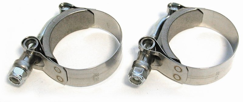 Avgasklammer topp XL 57-85, rostfria