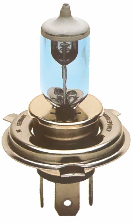 ''Xenon'' light bulb H4 Super White, 12V, 60/55W