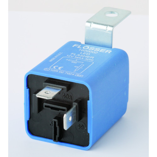 Load equalizer/flasher relay fits all flashers/MC with 2-pol socket12v