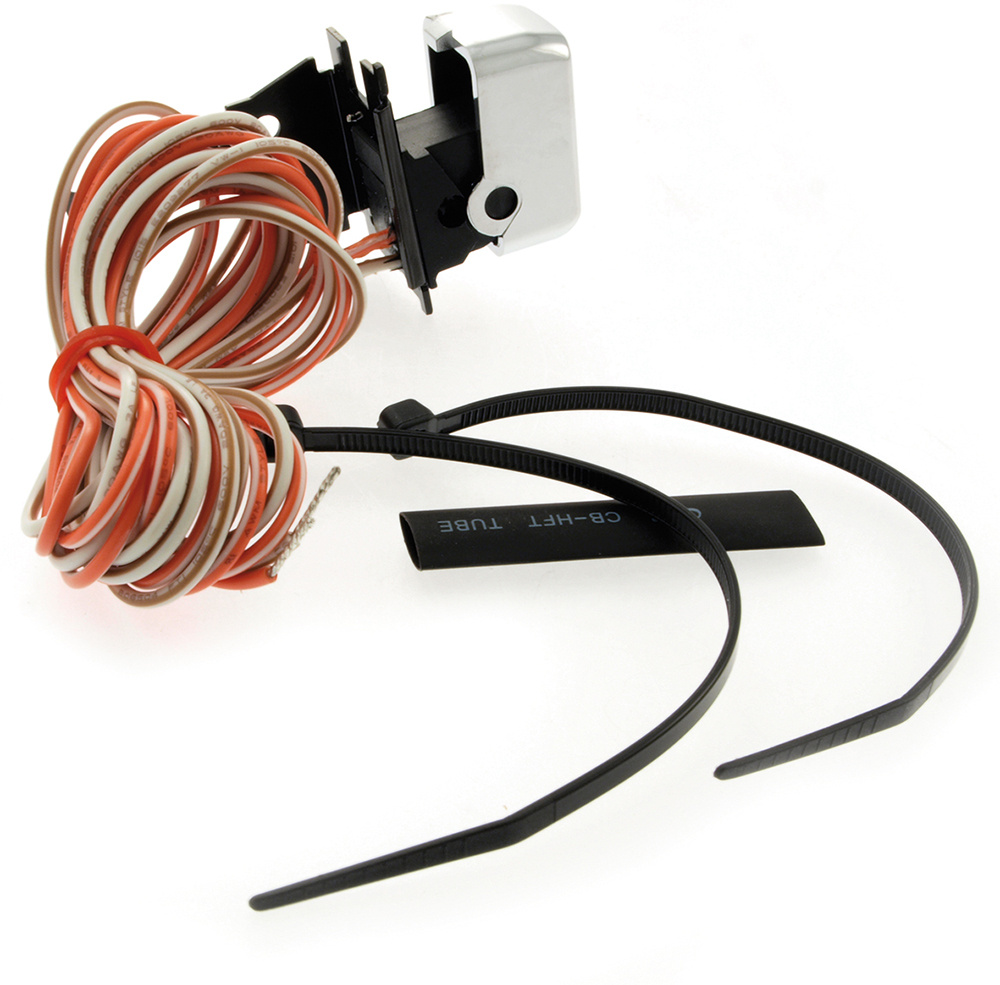 Switch right turn signal, right side, 96-up, all models, chrome