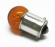Gldlampa, orange, 12V 10W enkelpolig till 70-0169. BA 15 S
