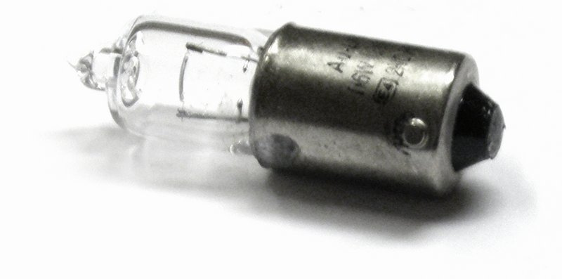 Halogenlampa H6W, 12V/6W. Passar 70-0138/0166