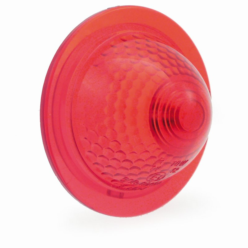 R�tt glas till Bulletlight 70-0374 och Crocker baklampa, E-M�rkt