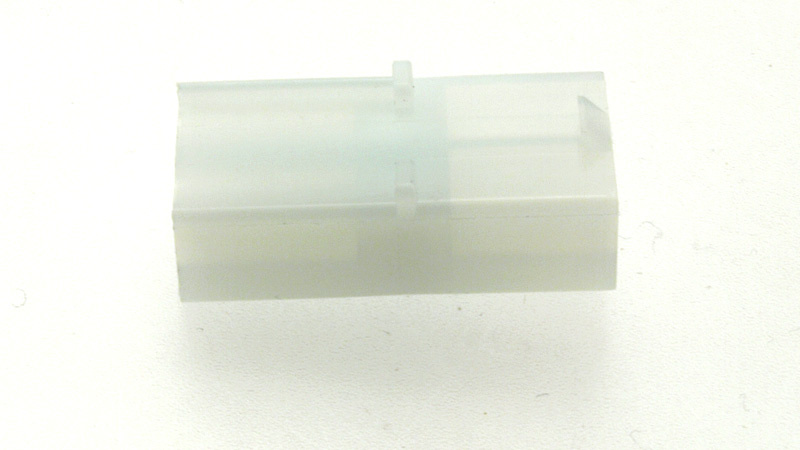 2-polig stiftkontakthus, Optimate, batteriets sida