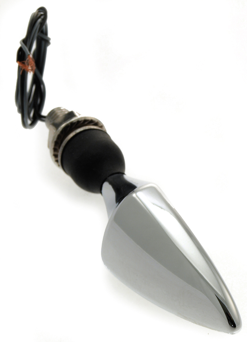 Kellermann Micro Rhombus Chrome vita LED, blinkers, E-m�rkt, VF/HB