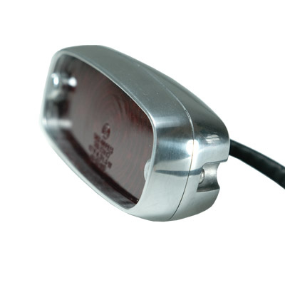 Motone Gort taillight - Polished aluminium