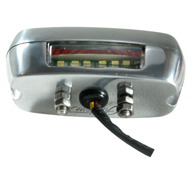 Motone Gort taillight - Polished aluminium