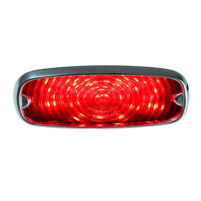 Motone Gort taillight - Polished aluminium