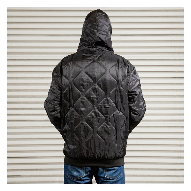 Biltwell Woobie zip hoodie black