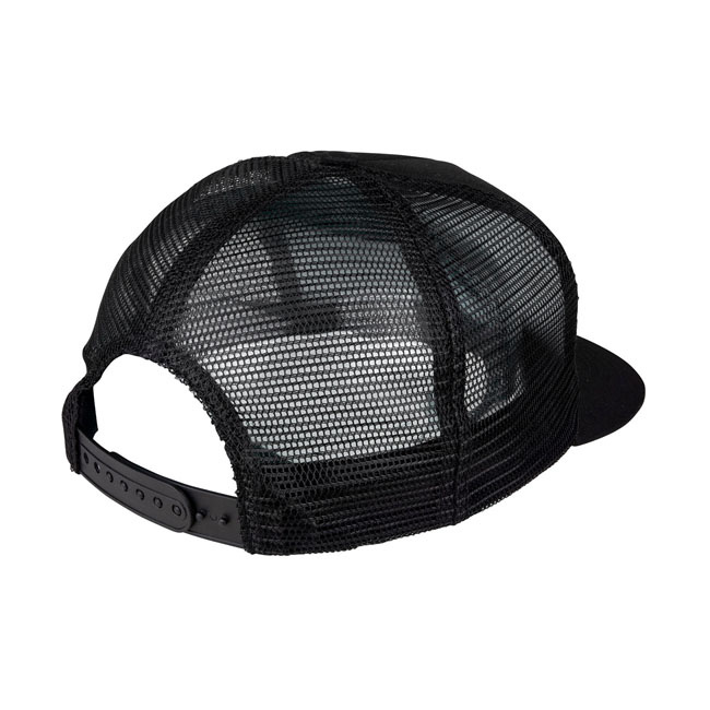 Santa Cruz Dot Mesh Cap Black/Black One Size Fits Most Roll Up And Sta