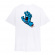 Santa Cruz Screaming Hand Chest T-Shirt White Santa Cruz Screaming Hand Chest T-Shirt White