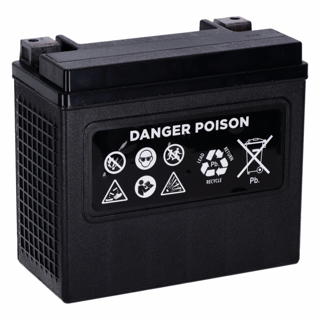 MCS, Nano Series sealed GEL battery. 12V, 20Ah, 360cca 73-86 e-start F