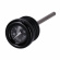 Oil tank dipstick with temperature gauge. Black w/black face Oil tank dipstick with temperature gauge. Black w/black face