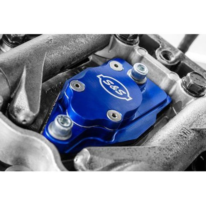 S&S, billet head breather kit for Twin Cam