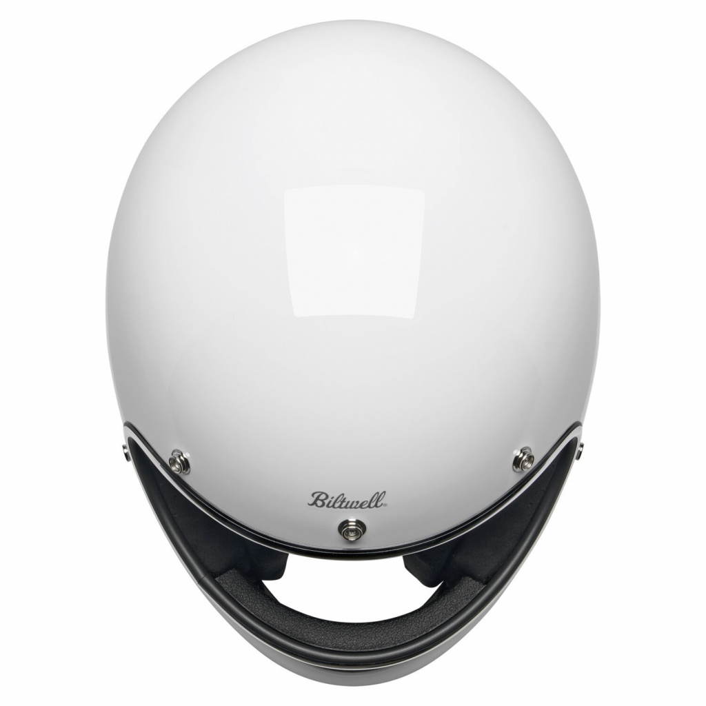 Biltwell Gringo helmet gloss white XL