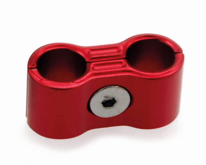 Plug wire separator, red anodized