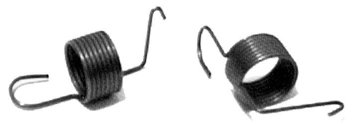 Return spring, weights in ignition 65-up, medium