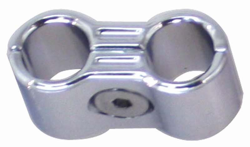 Plug wire separator, chromed