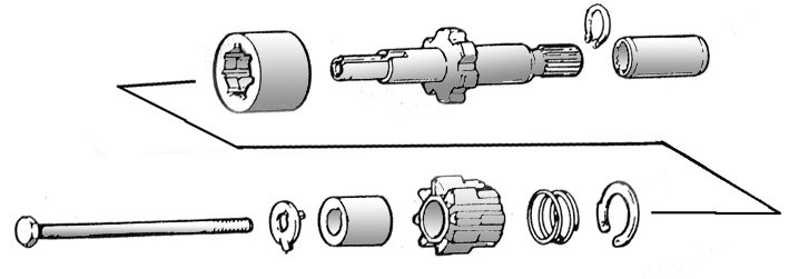 Startdrevsats B/T 89-93