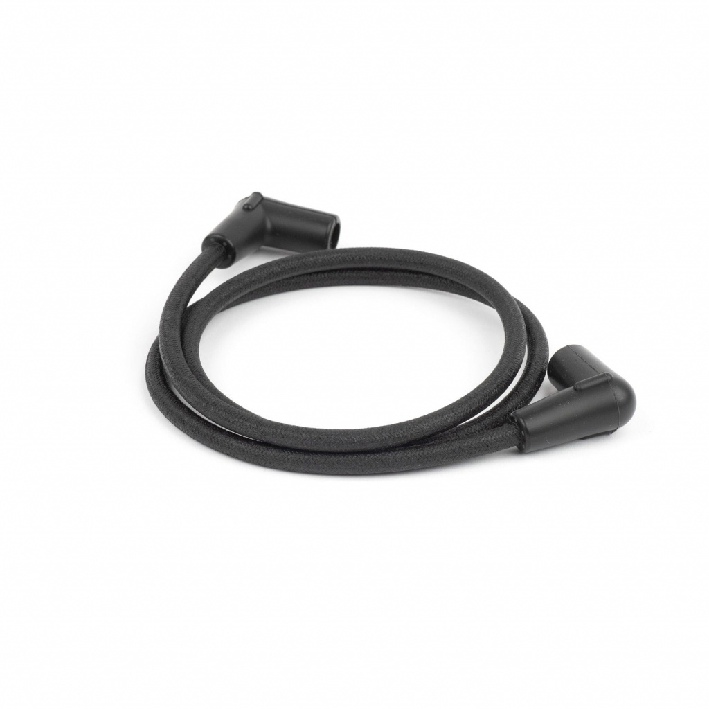 Prism Cloth Spark Plug Wires - Black
