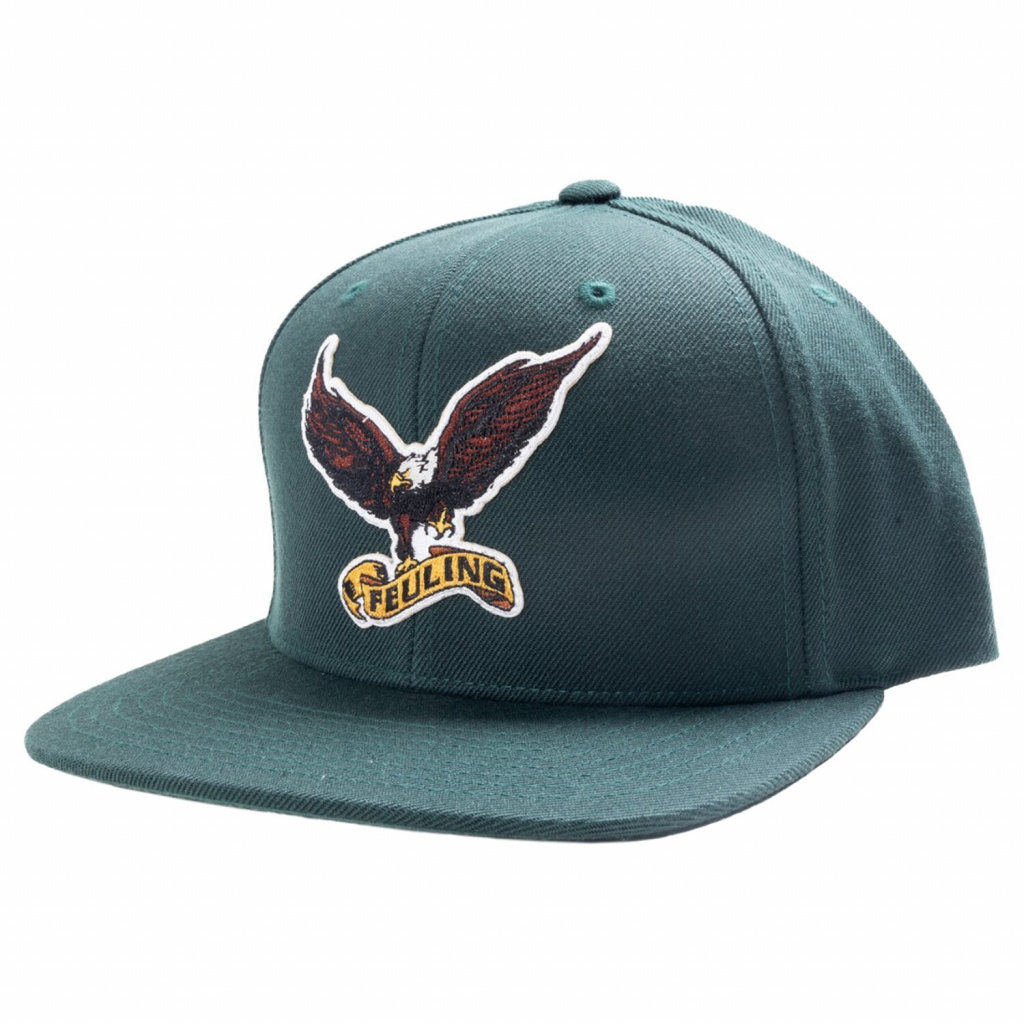 Feuling Eagle Snapback cap green