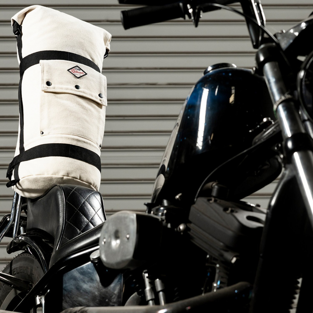 Biltwell EXFIL-32 Sissy Bar bag natural
