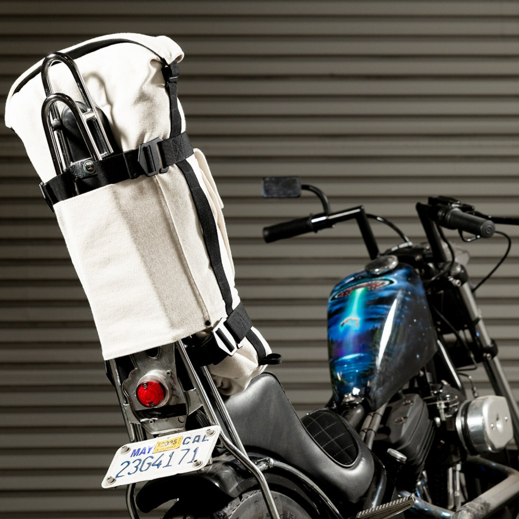 Biltwell EXFIL-32 Sissy Bar bag natural