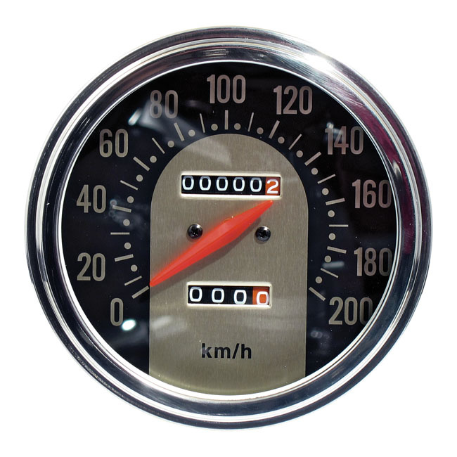 Speedometer, Fatbob 2:1, FL 47-67/FX 73-83 (62-67 mod)