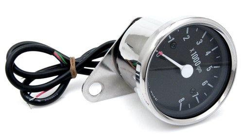 Electronic tachomet, 0-8000 RPM, 60mm dualfire