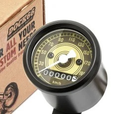 Mini-Speedometer 48 mm Vintage Style H-D K 1,4
