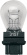Drag Specialties Dual Filament Bulb Clear 3157-Style Wedg Bulb Clr Dua