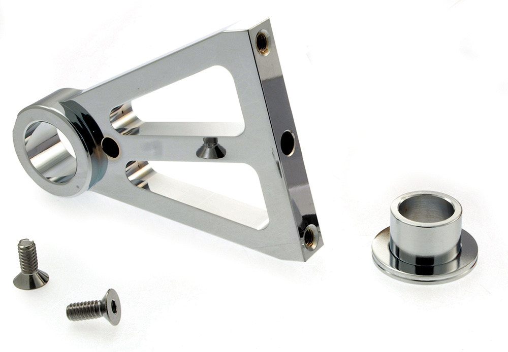 F�ste skylh�llare, sidomonterat h�/v� sida. 3/4