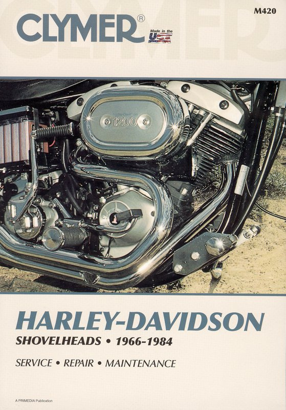 Verkstadshandbok Shovelhead 1966-1984, Clymer