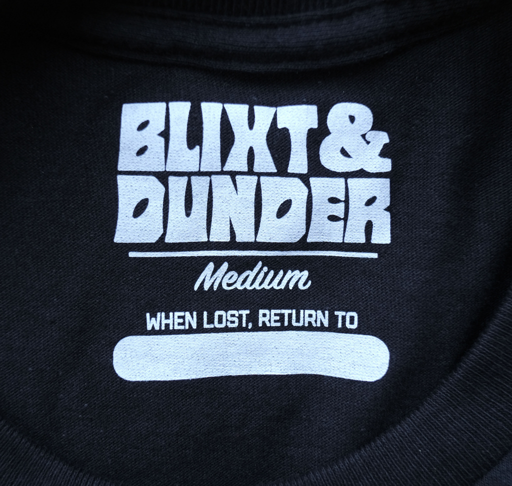 Blixt&Dunder - The Shit T-Shirt XL