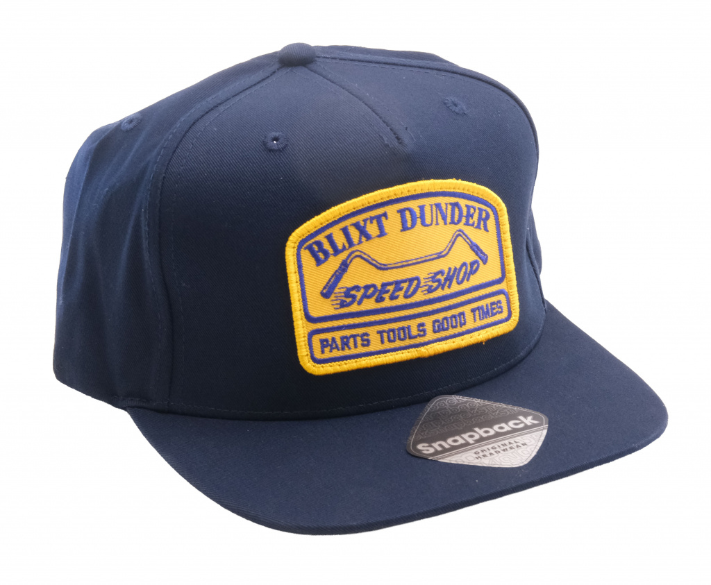 Blixt&Dunder Blue Speed shop keps
