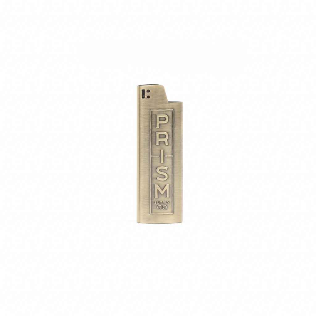 Prism Supply Brass Lighter case - Bic t�ndare