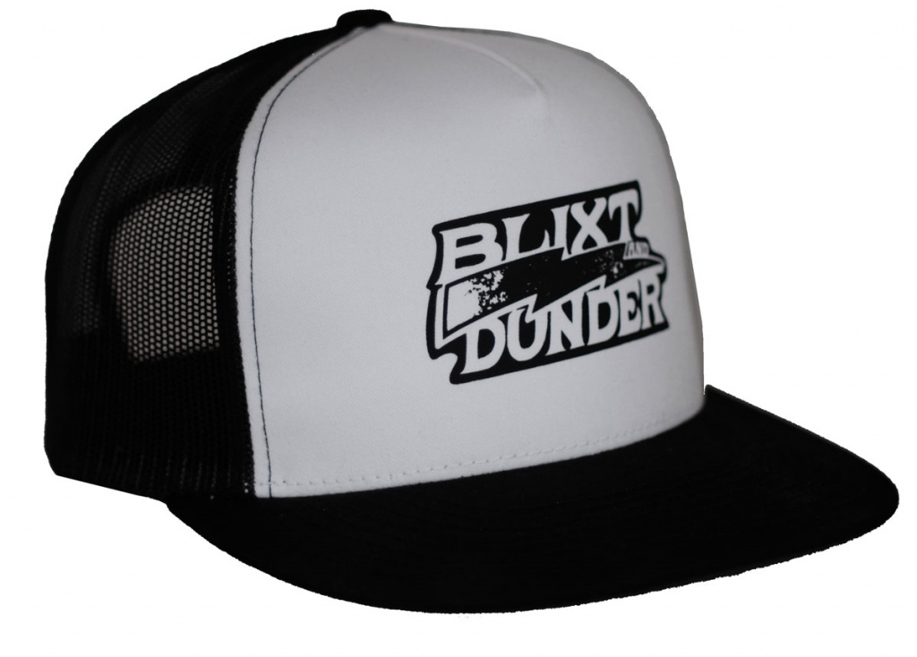 Blixt&Dunder Keps, Svart Trucker
