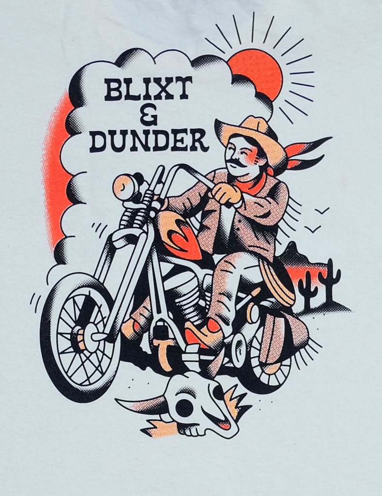 Blixt&Dunder Cowboy T-shirt M