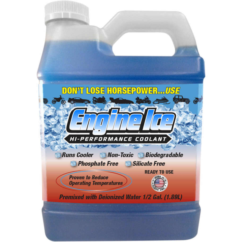 Engine Ice Engine Ice Hi-Performance Coolant Engine Ice Coolant 1/2Gal
