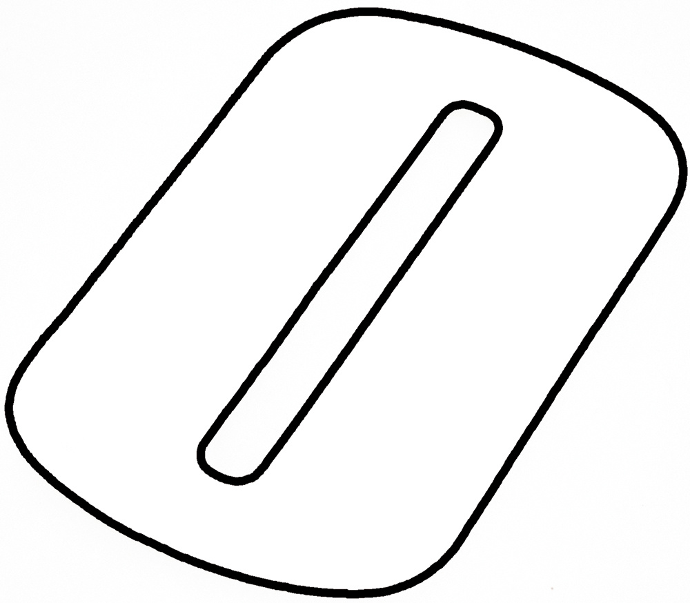 Skyltsiffra 0 i svart 11.5cm h�g