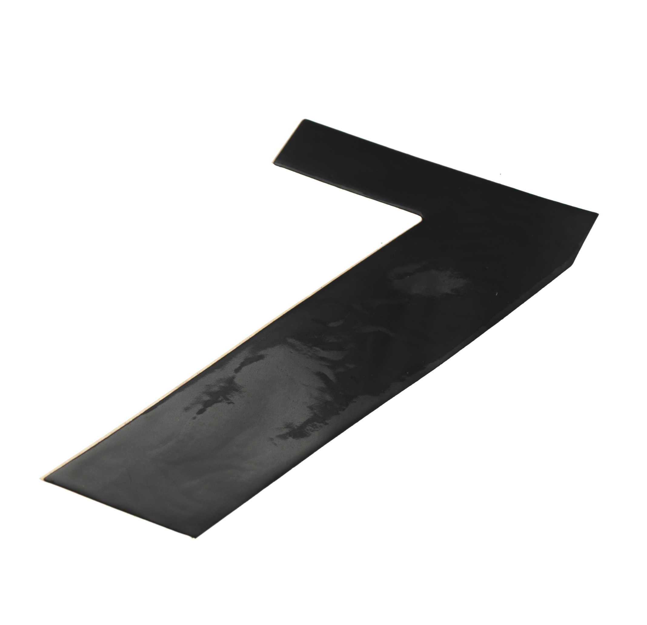 Skyltsiffra 7 i svart 11.5cm h�g