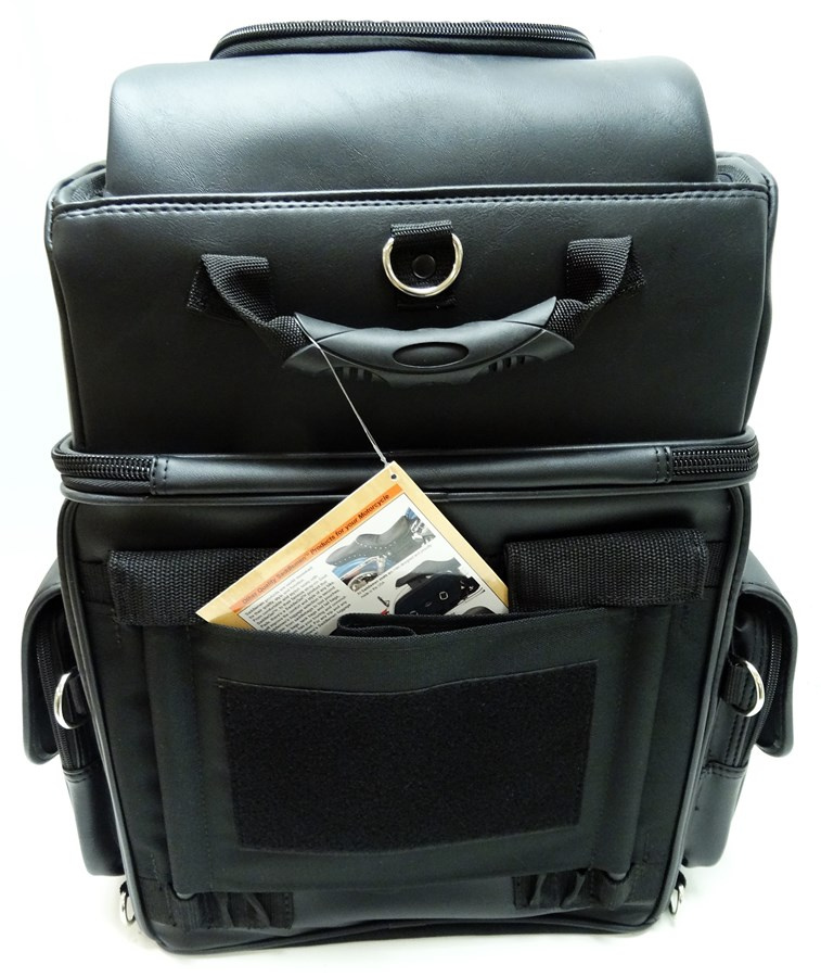 Bike Pack passagerarplats m. ryggkudde, 48.5x35.5x30.5cm, 55.7 liter