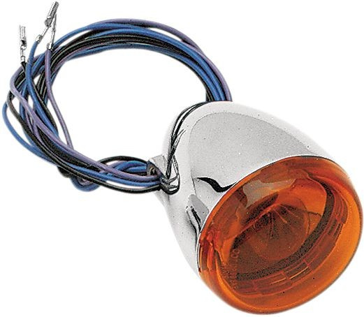 Chris Products Deuce T/S Assy, Rr Amber Turn Signal Rear W/Amber Lens